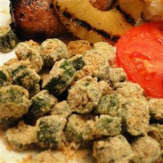Oven Fried Okra