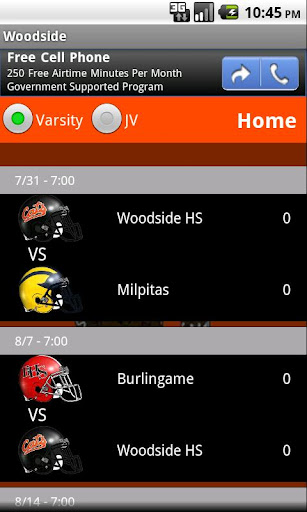 【免費運動App】Woodside HS  Football-APP點子