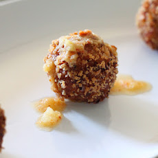 Ham Balls with a Pineapple and Chipotle Drizzle