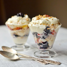 Toasted Oat & Walnut Whisky Trifle (Cranachan)