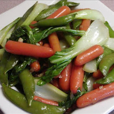 Stir Fried Baby Veggies in Oyster Sauce