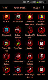 How to mod Red Hexagon Apex-Theme HD lastet apk for bluestacks