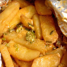 Grilled Au Gratin Potatoes