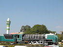 Railway Engine Outside Aurangabad Railway Station