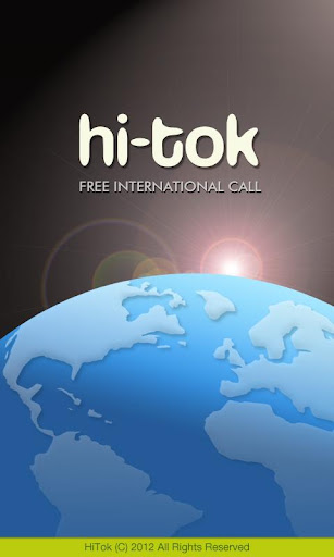 Free Int'l Call - HiTok