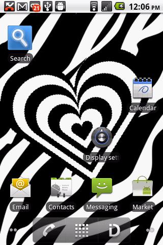 Black And White Zebra LWP PRO