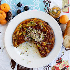 Zucchini Blossom Frittata Recipe