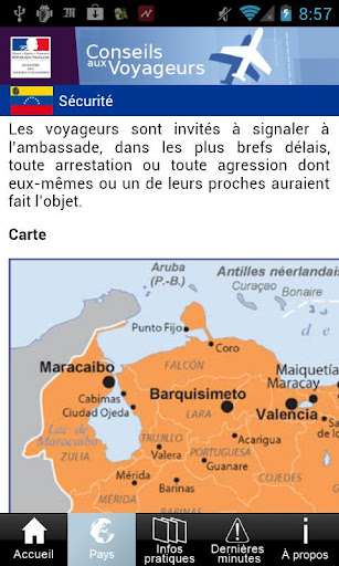 Conseils aux voyageurs