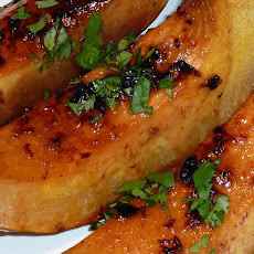 Roasted Acorn Squash with Chipotle-Hoisin Glaze