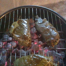 Fish Parcels Wrapped in Grape Leaves