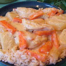 Crock Pot Swiss Cheese Chicken
