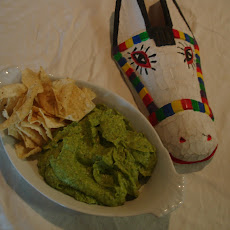 Raw Basil Guacamole