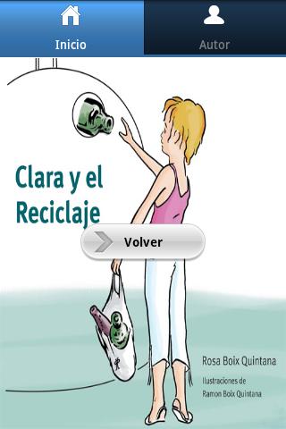 Clara y el reciclaje