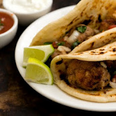 Mollejas tacos (sweetbread tacos)