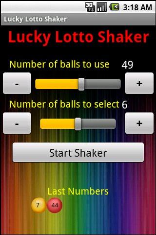 Lucky Lotto Shaker