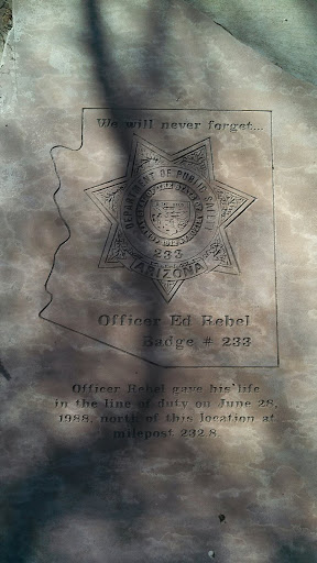 Officer Ed Rebel Memorial 