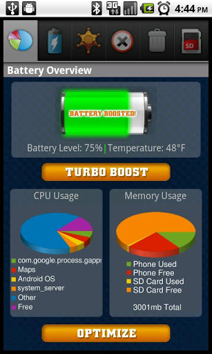 android-battery-doctor-free for android screenshot