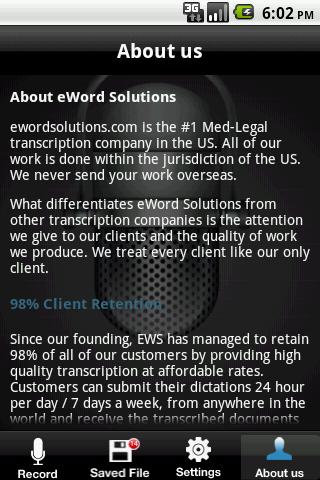 eWord Solutions - Dictation