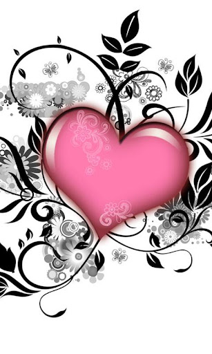 Exclusive heart theme 480x800