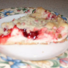 Strawberry Streusel Cheesecake