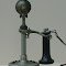 Candlestick Phones - De Veau Thin Shaft Candlestick Telephone 1