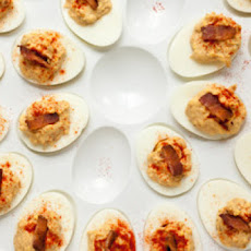 Chipotle Bacon Deviled Eggs