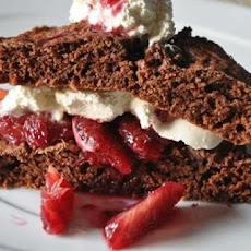 One-Bowl Chocolate Strawberry Cake