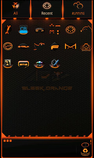 免費下載個人化APP|Sleek Orange GO Launcher Theme app開箱文|APP開箱王