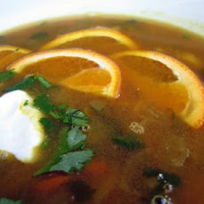Curried Citrus Lentil Soup