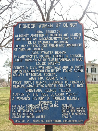 Pioneer Women of Quincy