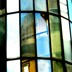 BELGRADE town detaile. by Vesna S. Disić - Buildings & Architecture Other Exteriors ( modern, detail, reflection, europe, serbia, belgrade, beograd, architecture )