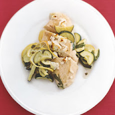 Feta Chicken with Zucchini