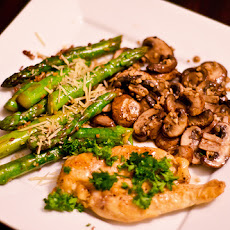 Garlicky Pan-Roasted Asparagus
