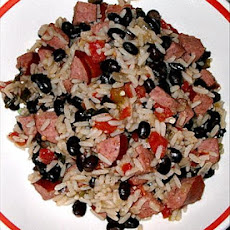 Black Beans, Sausage and Rice