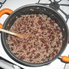 Sweet Chilean Lime Laced Black Beans & Rice - Crock Pot