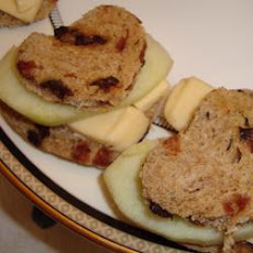 Cinnamon Apple and Havarti Tea Sandwiches