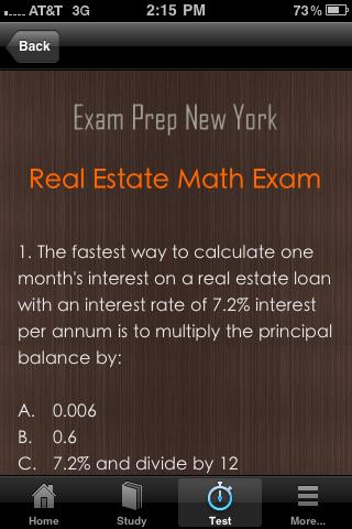 【免費書籍App】New York Real Estate Exam Prep-APP點子