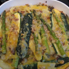 Asparagus & Zucchini Frittata