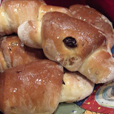 Nutty Raisin Crescents