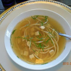 Lemon Chicken Noodle Soup