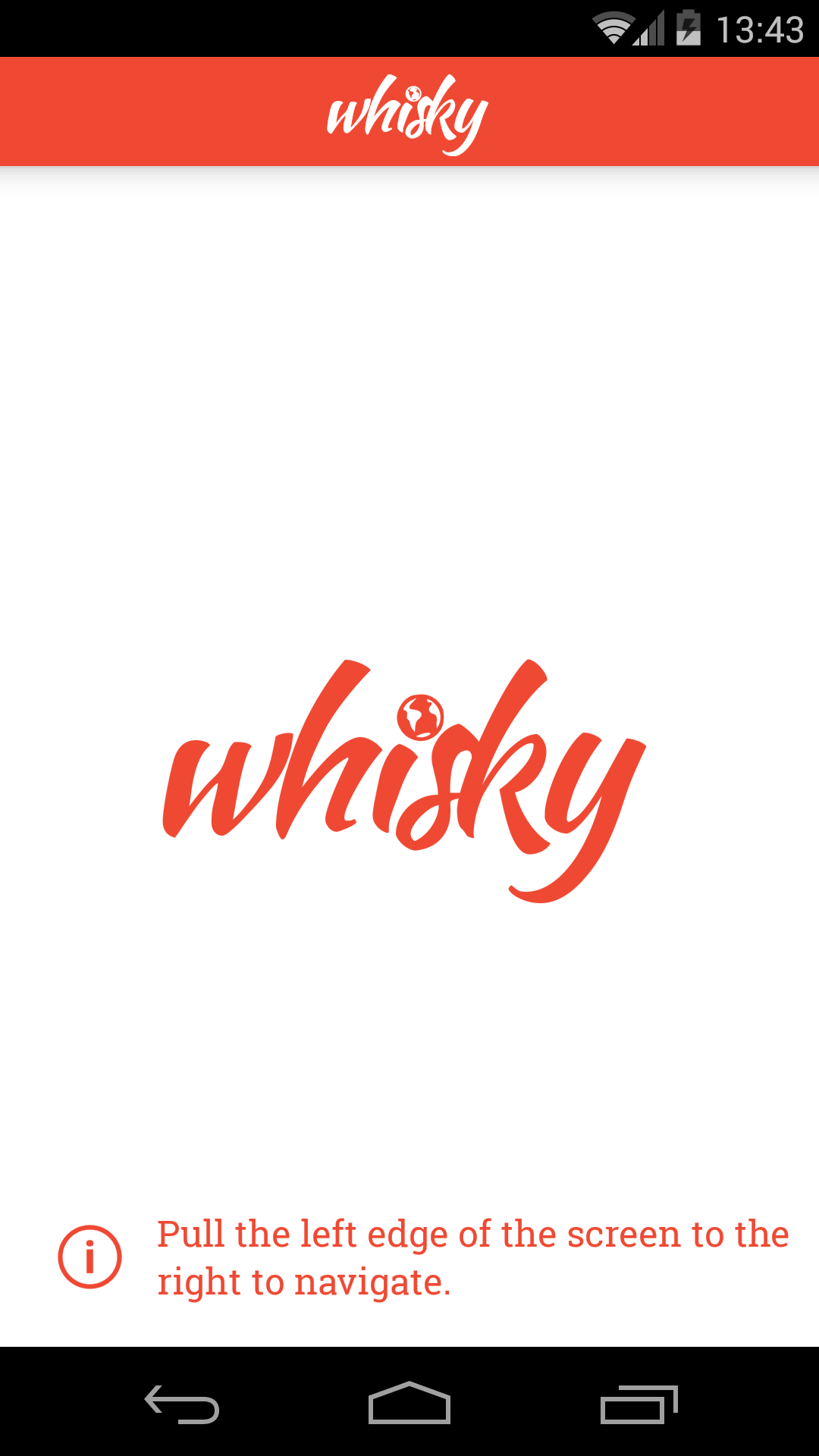 Android application Whisky Map screenshort