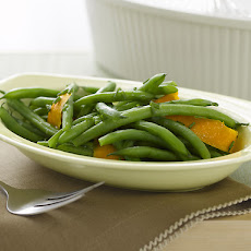 Orange Scented Green Beans