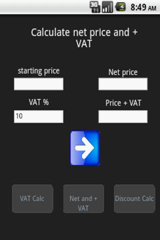 VAT Discount calc
