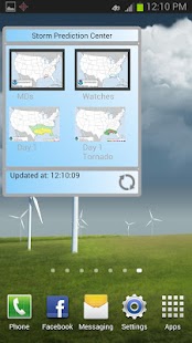 Storm Prediction Center Widget screenshot for Android