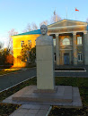 Medvedevo Administration Statue 