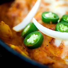 Summer squash enchiladas