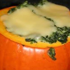 Spinach-Stuffed Pumpkins