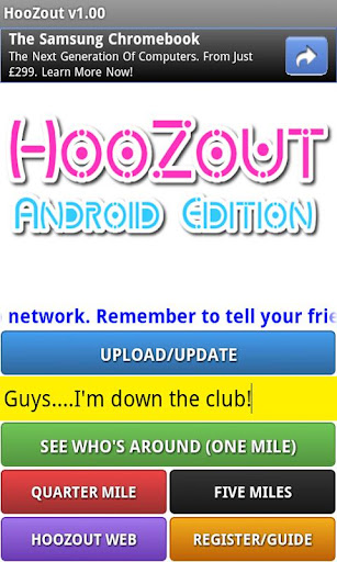 HooZout for Android v1.1