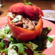 Oz' Mixed Grill with Green Tahina Sauce
