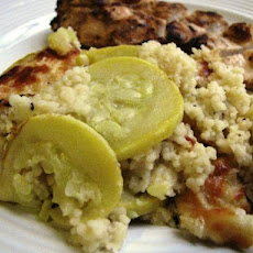 Baked Couscous With Summer Squash